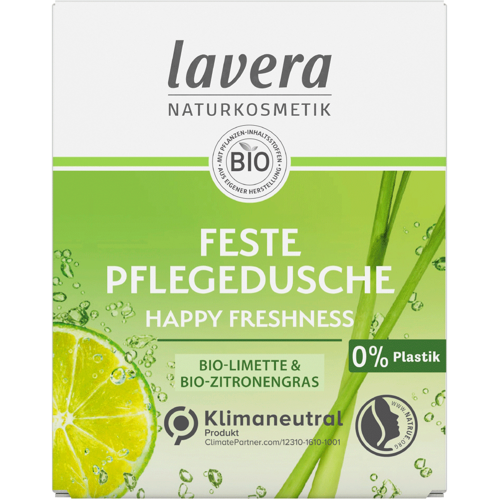 Bild: lavera Feste Dusche Happy Freshness