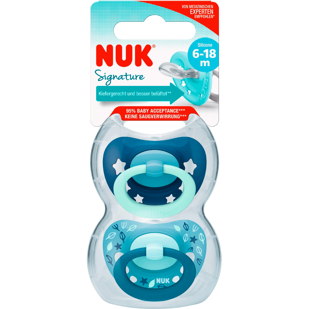 Bild: NUK Signature Schnuller 6-18M