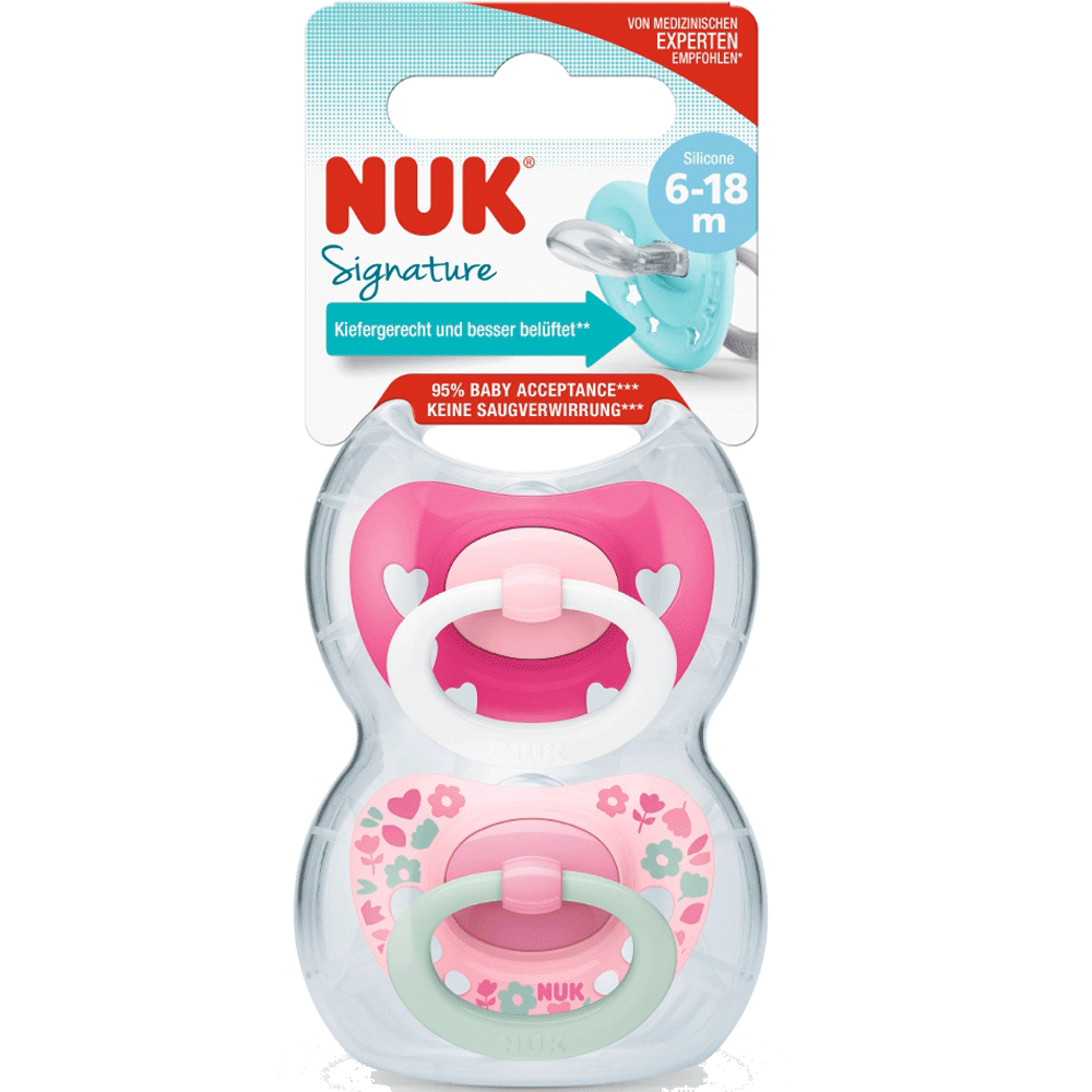 Bild: NUK Signature Schnuller 6-18M