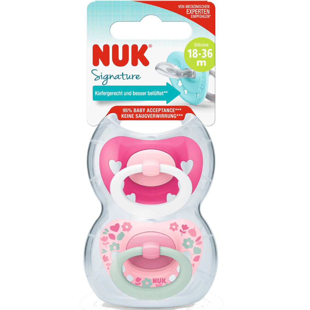 Bild: NUK Signature Schnuller 18-36M