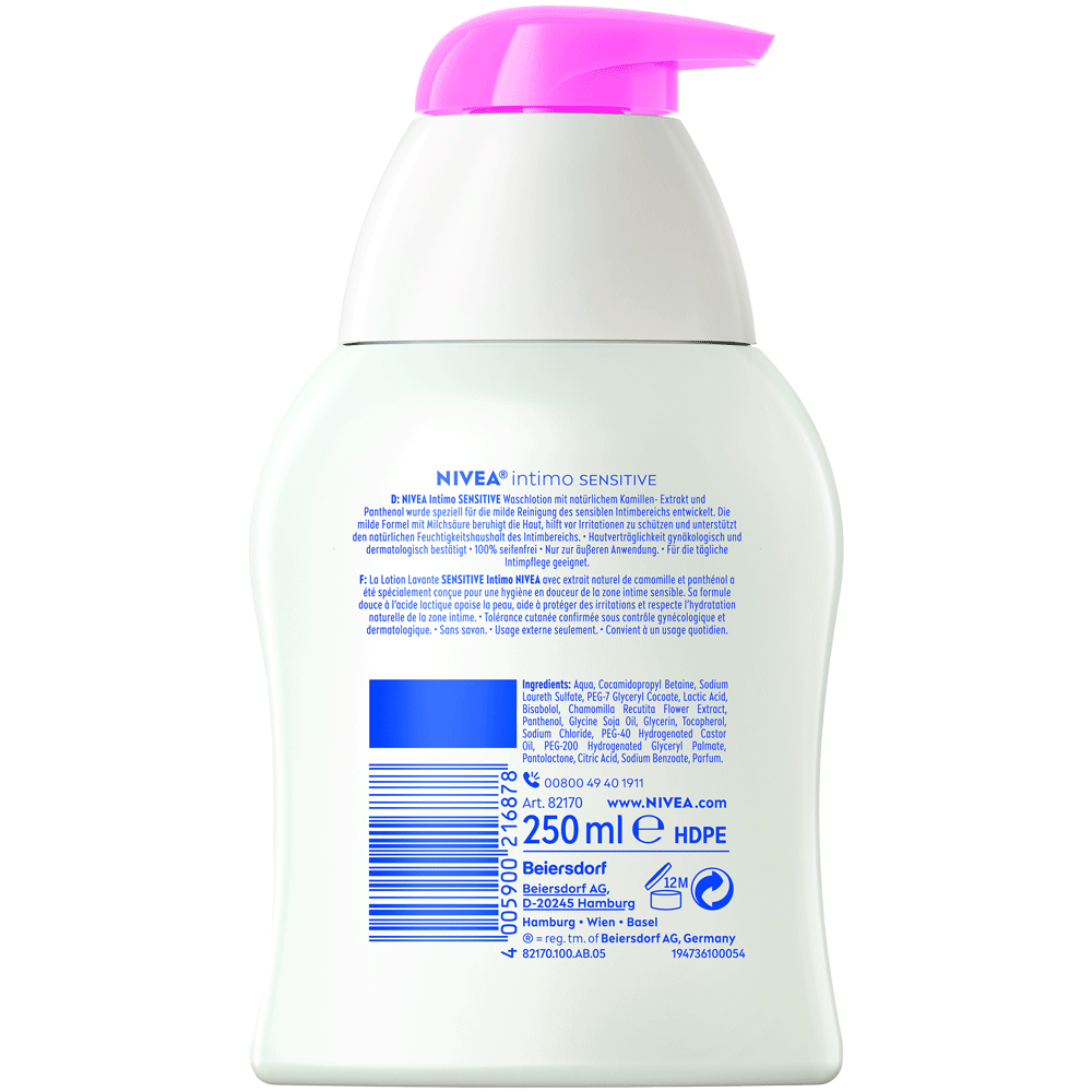 Bild: NIVEA Intimo Waschlotion Sensitive