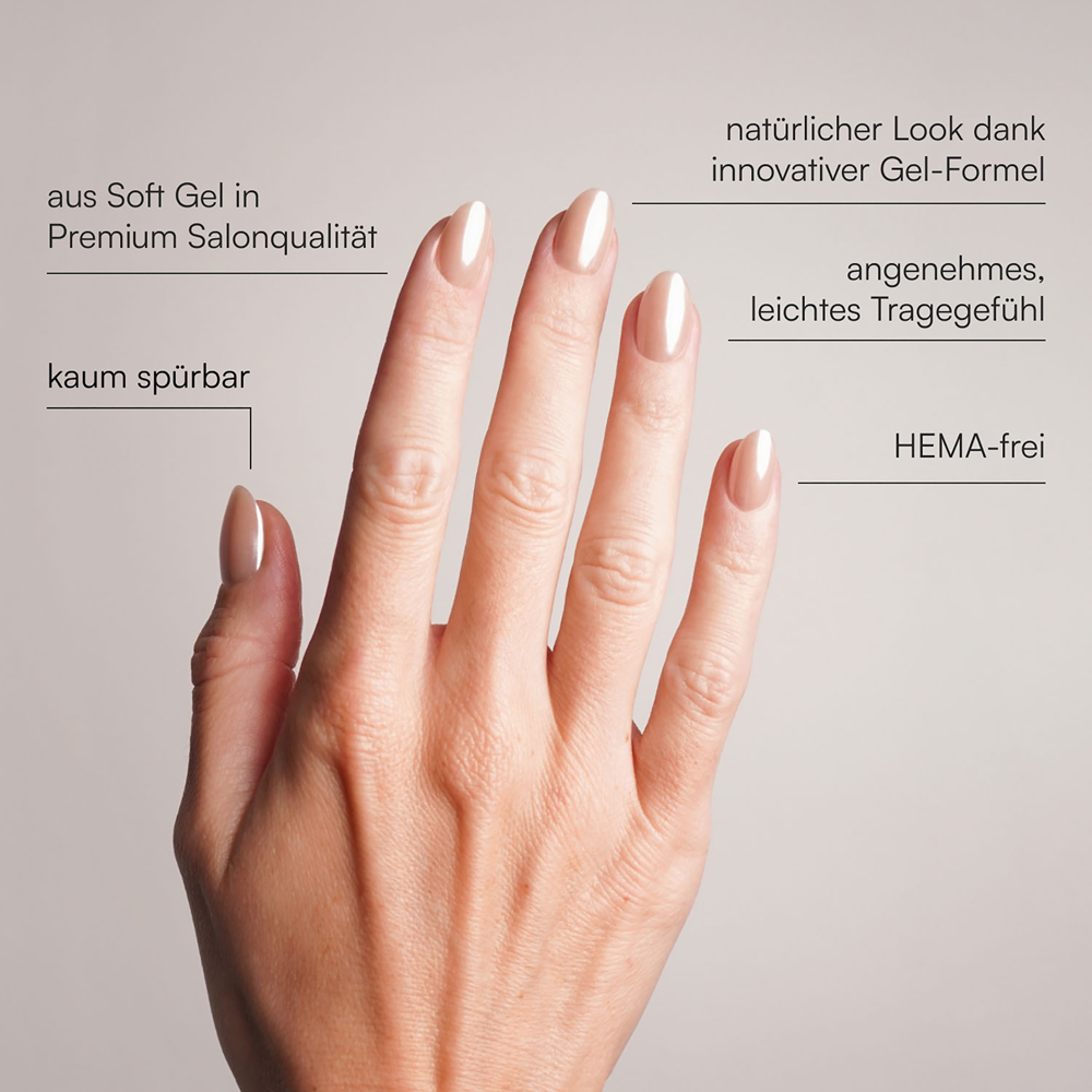Bild: DOONAILS Soft Press Ons Short Round 