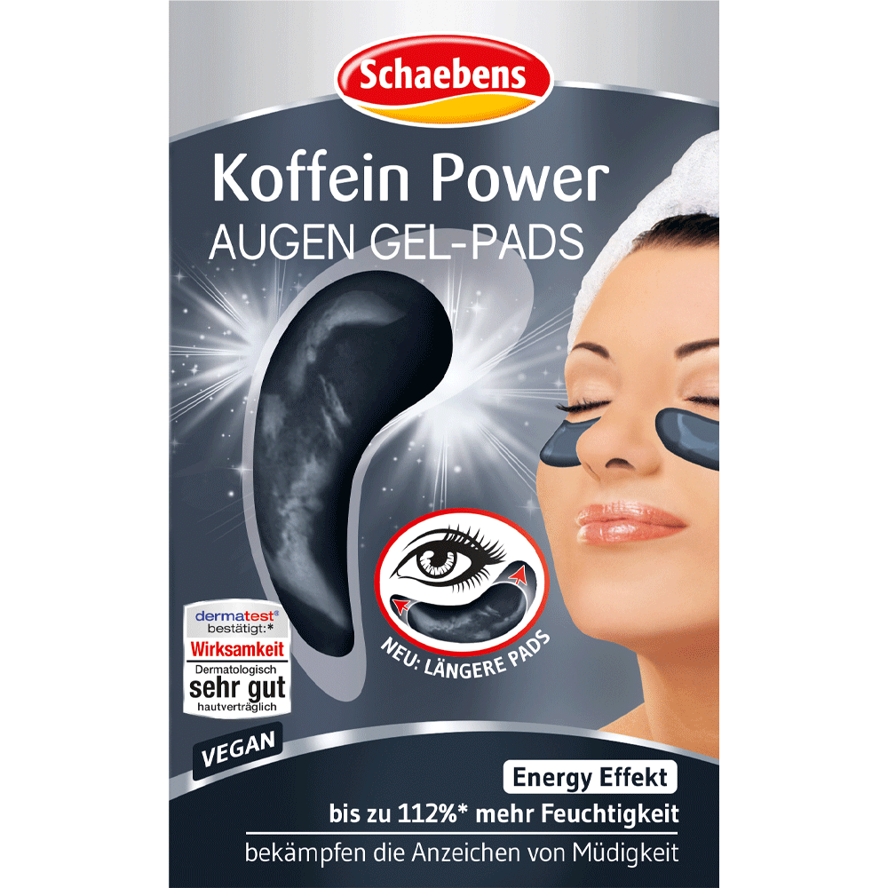 Bild: Schaebens Koffein Power Augen Gelpads