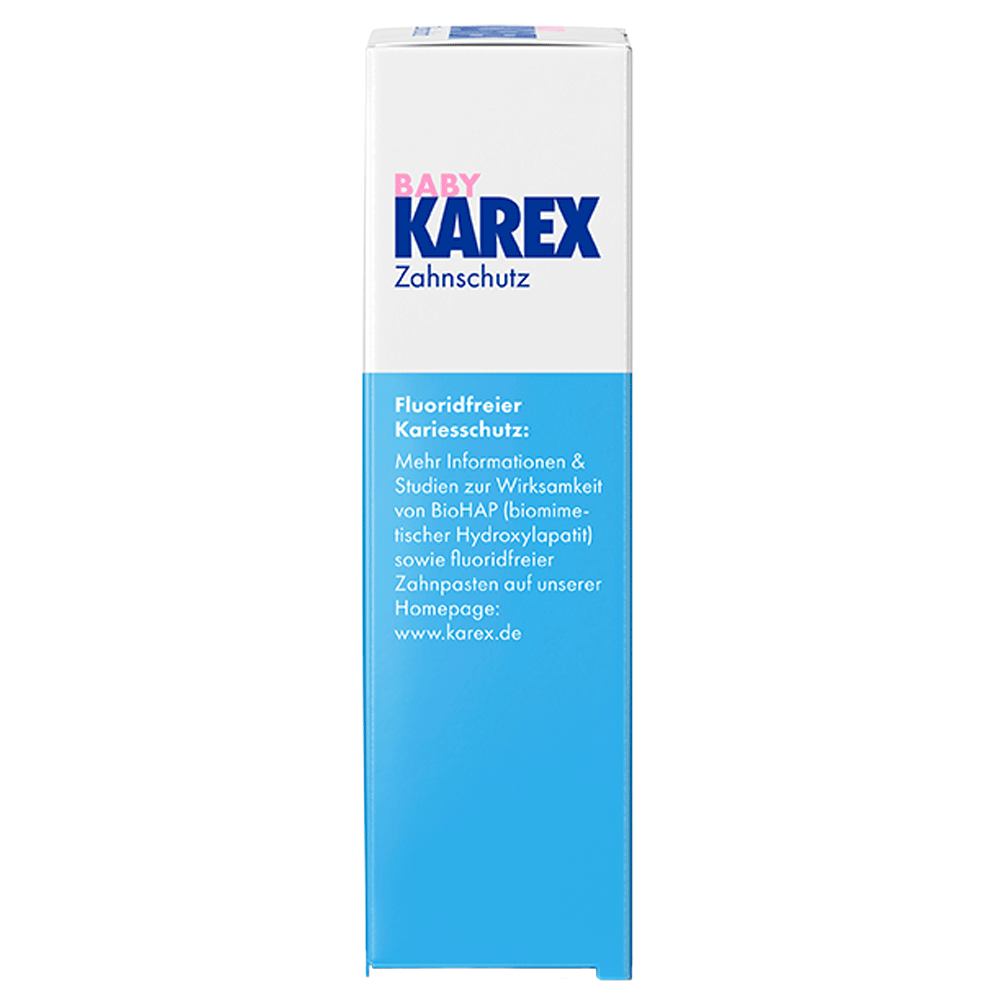 Bild: Karex Baby Zahnpasta mit BioHAP