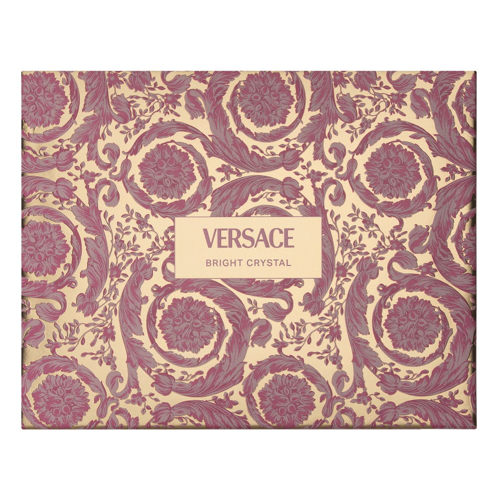 Bild: Versace Bright Crystal Geschenkset Eau de Toilette 50 ml + Duschgel 50 ml + Bodylotion 50 ml
