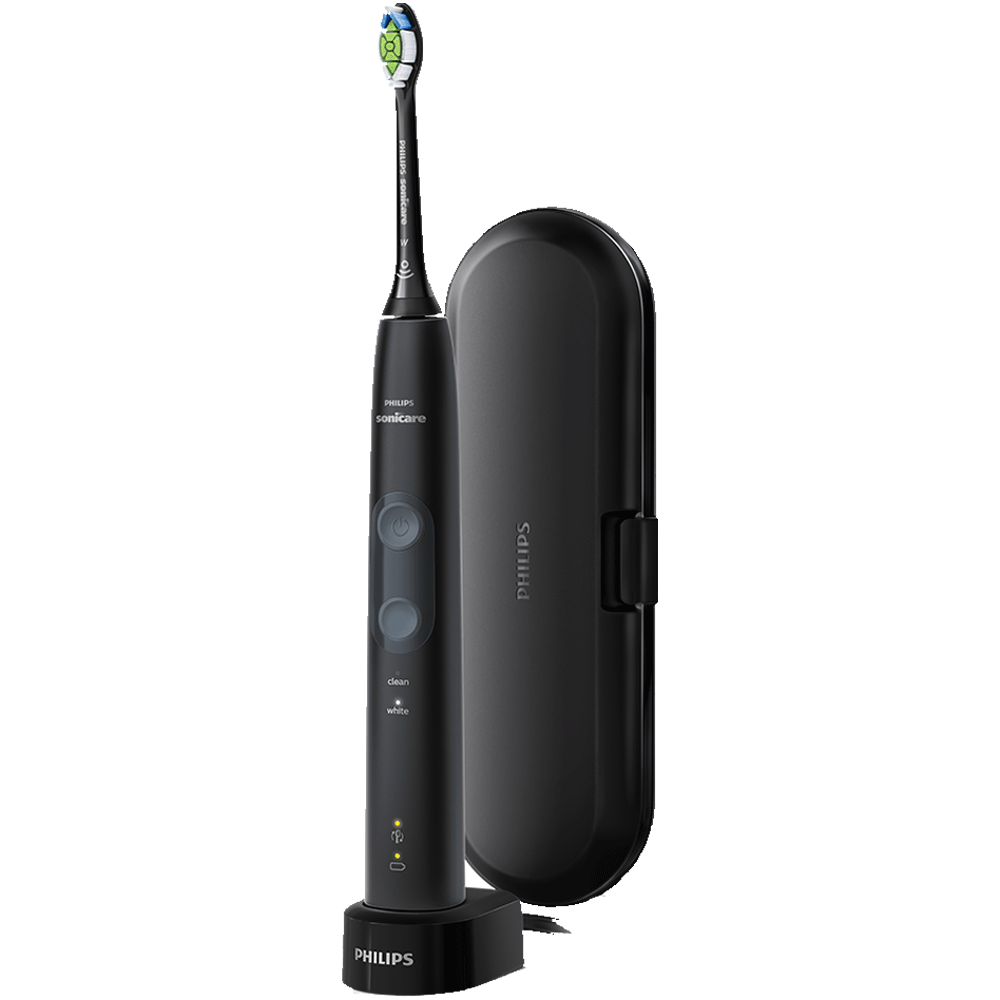 Bild: PHILIPS Protective Clean 4500 Schwarz mit Reise Case 