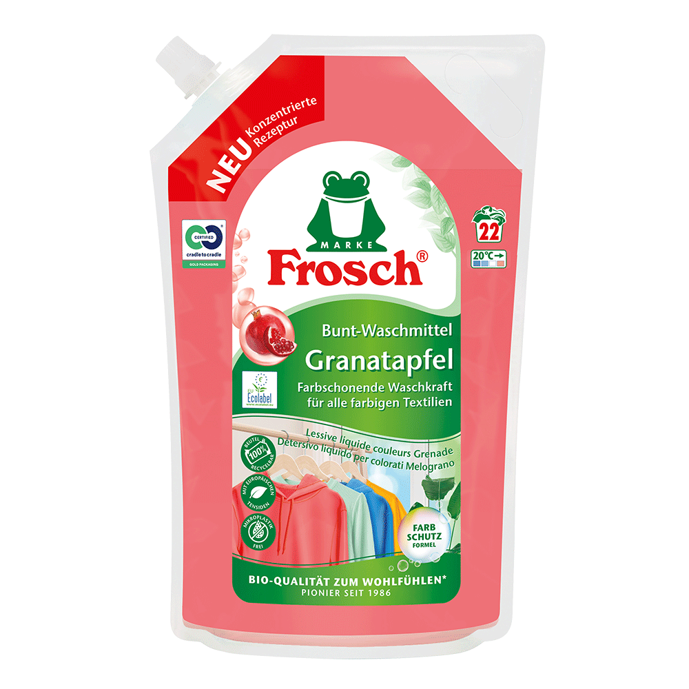 Bild: Frosch Bunt-Waschmittel Granatapfel