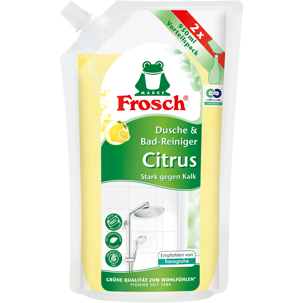 Bild: Frosch Dusche & Bad Reiniger Zitrone