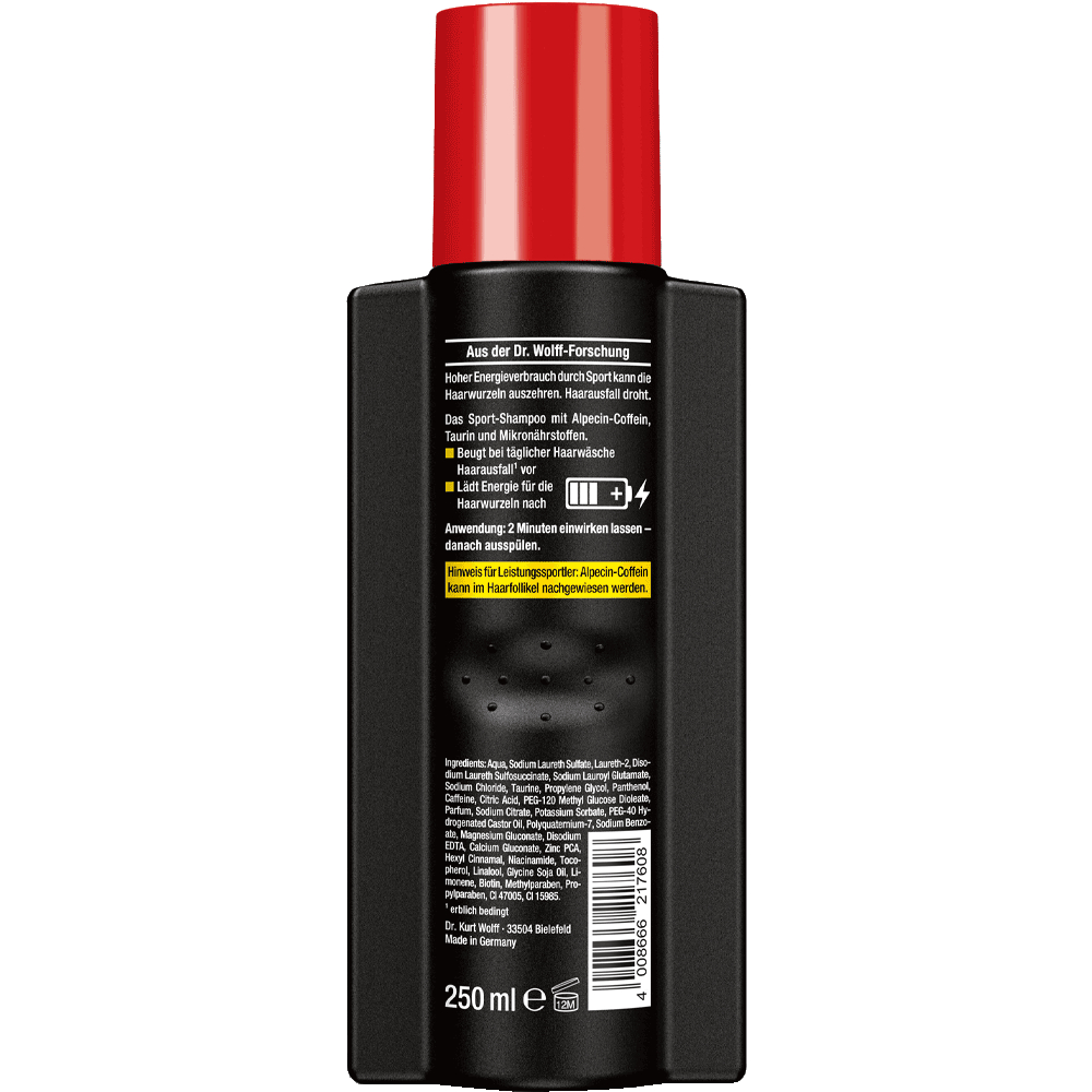Bild: Alpecin Shampoo CTX Sport Coffein