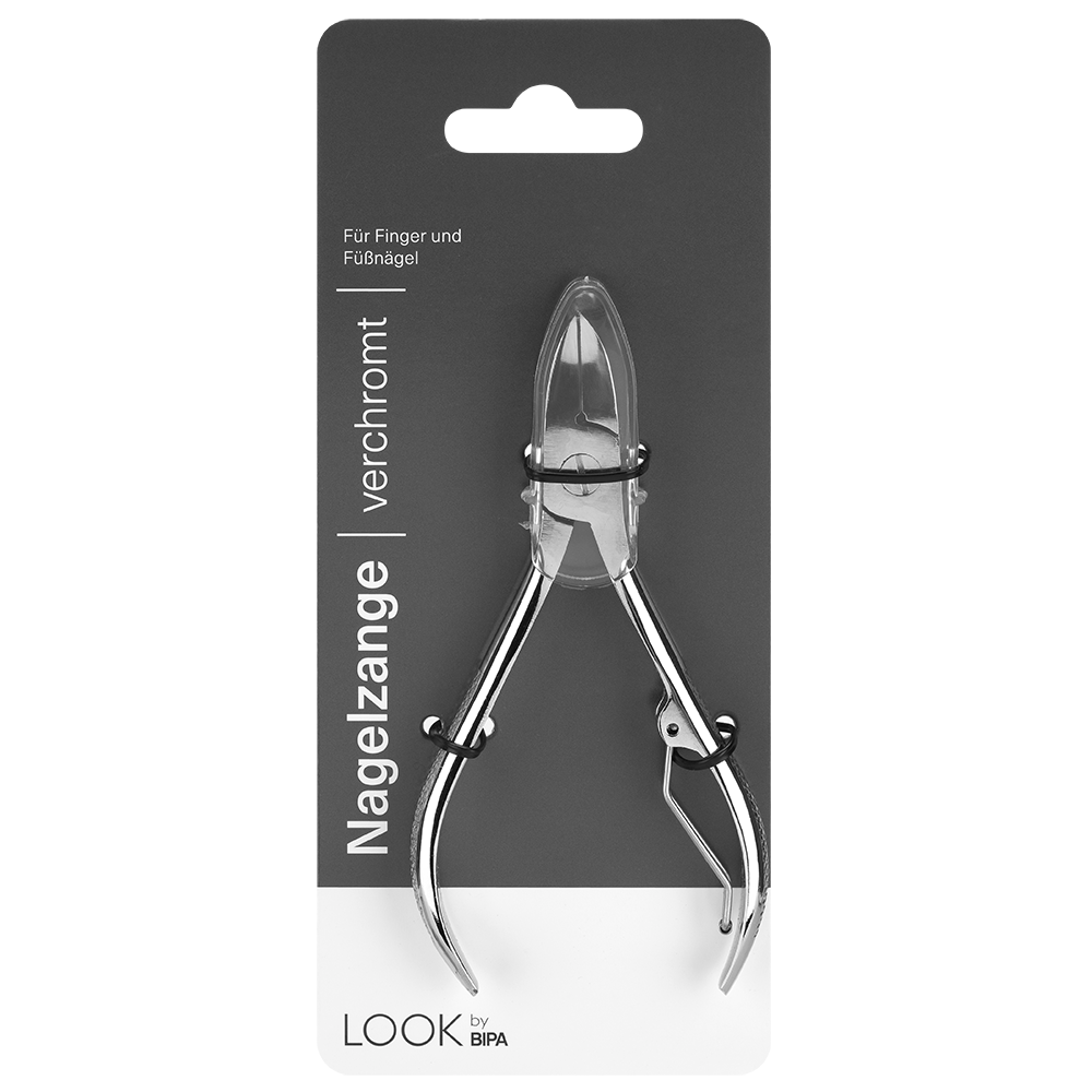 Bild: LOOK BY BIPA Nagelzange verchromt 