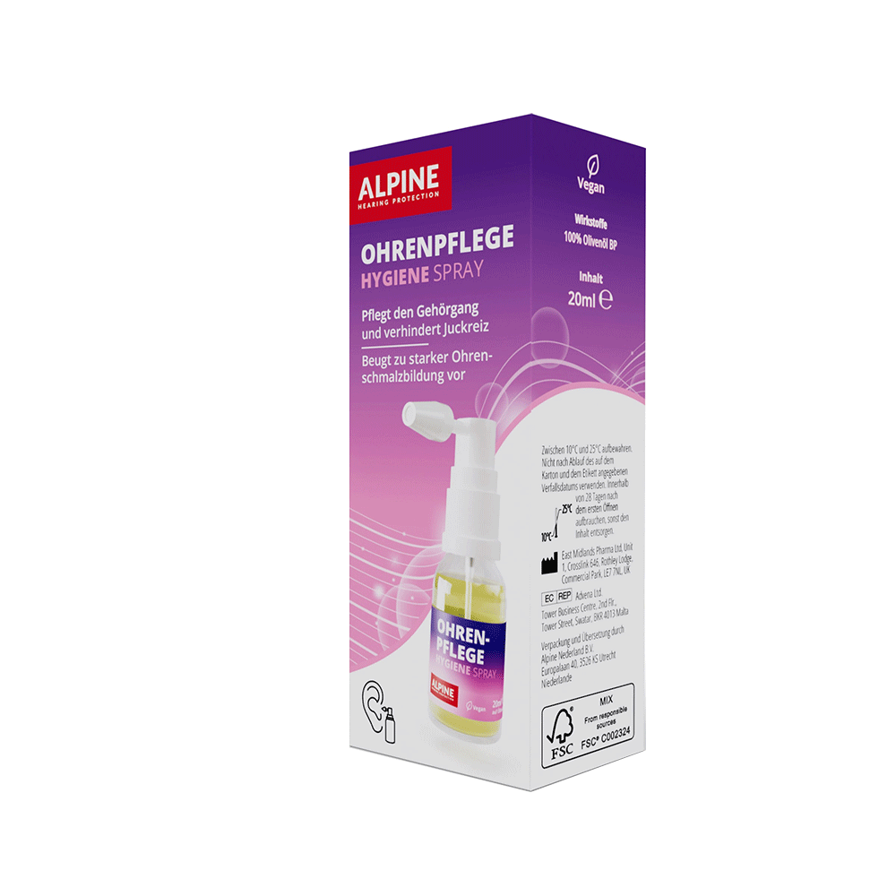 Bild: Alpine Ohrenpflege Hygiene Spray
