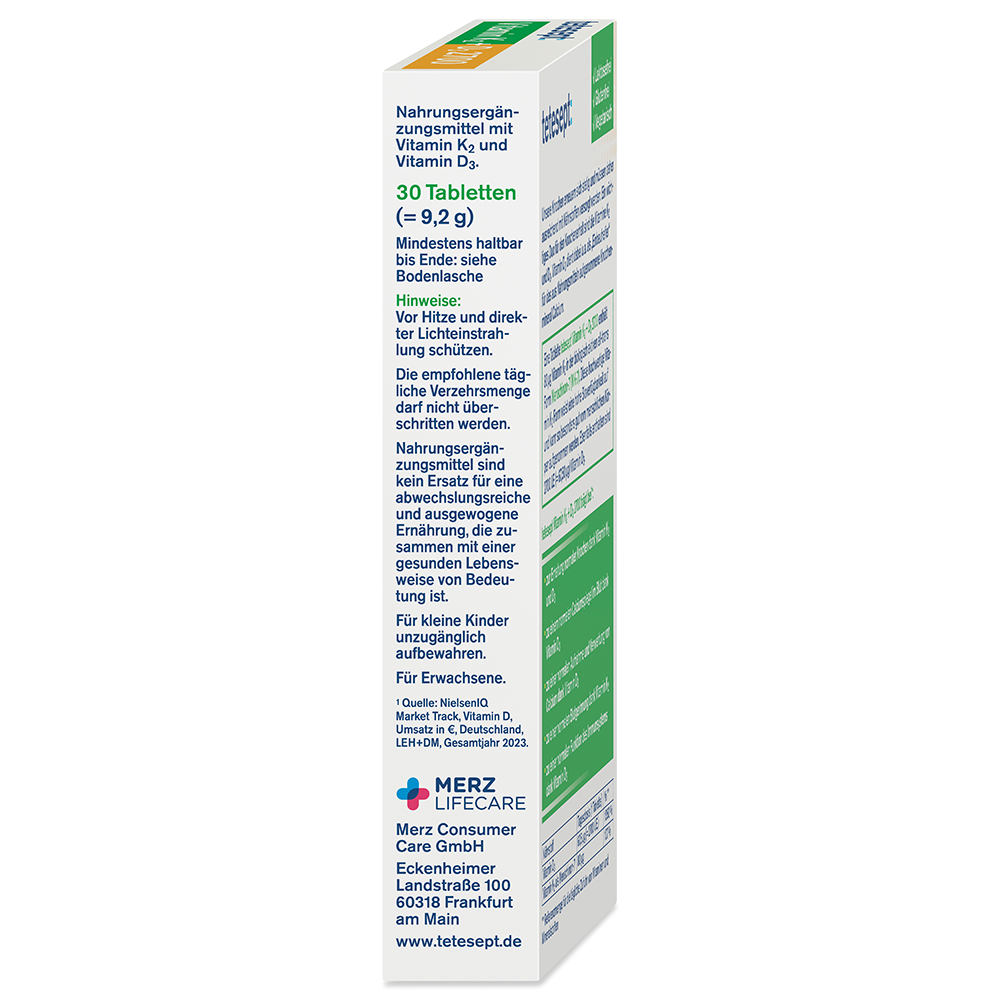 Bild: tetesept: Vitamin K2 + D3 2700