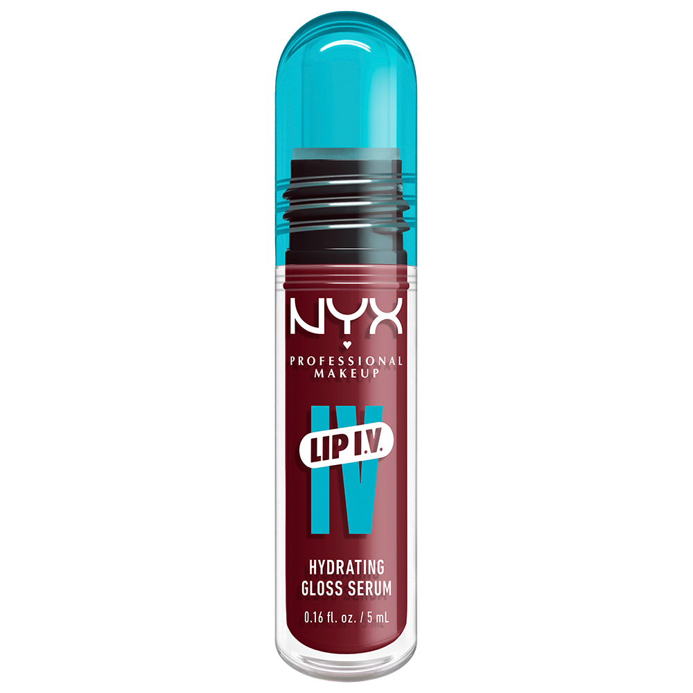 Bild: NYX Professional Make-up Lip IV Gloss Serum feuchtigkeitsspendender Lipgloss Drippin" in Rose