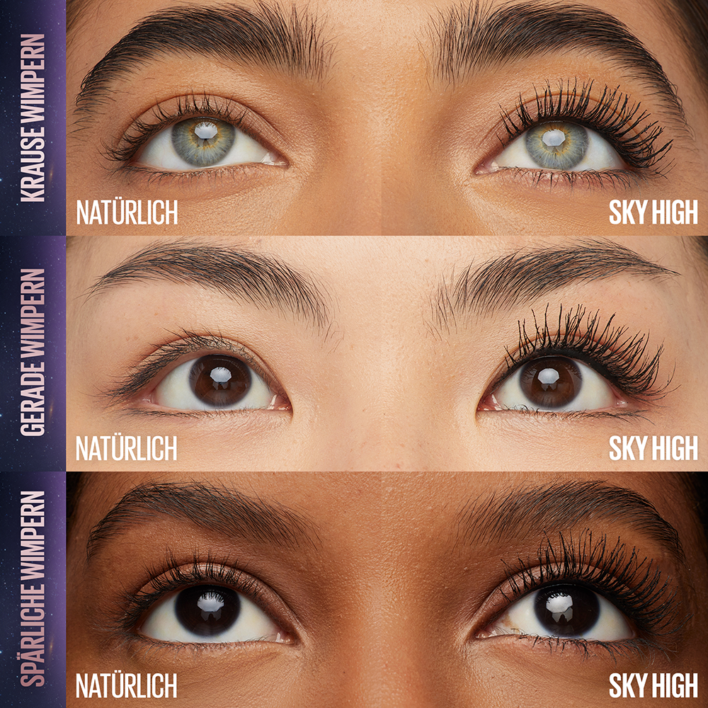 Bild: MAYBELLINE Lash Sensational Sky High Mascara green altitude