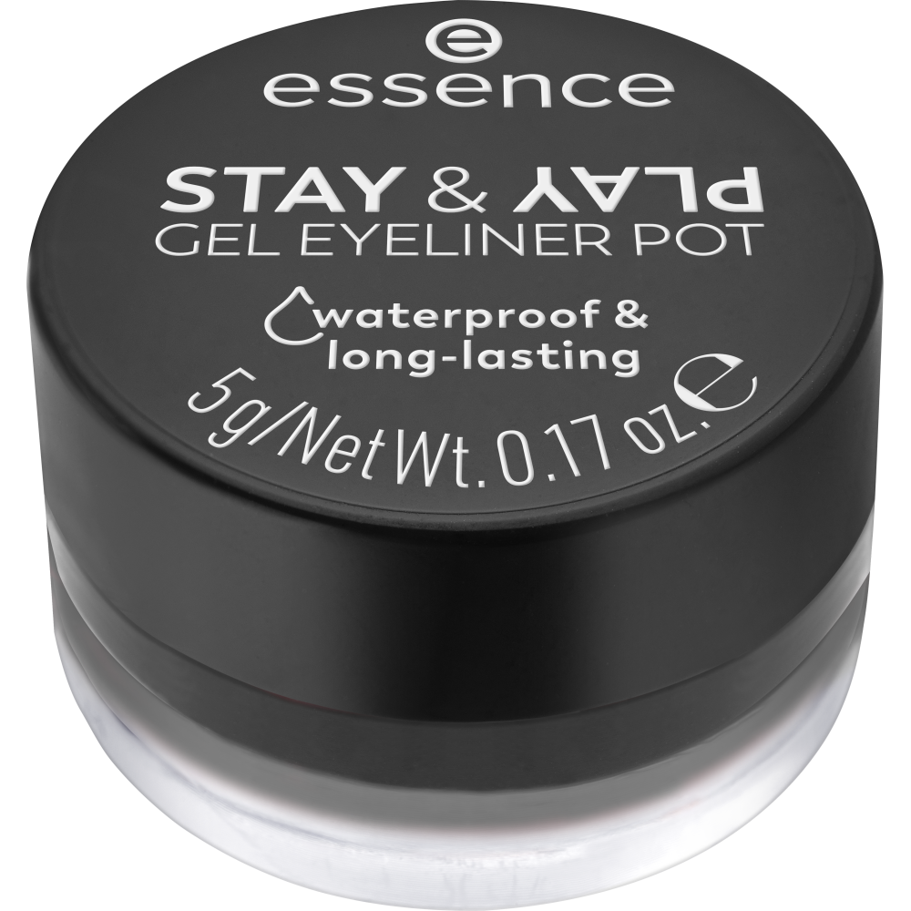 Bild: essence STAY & PLAY GEL EYELINER POT
