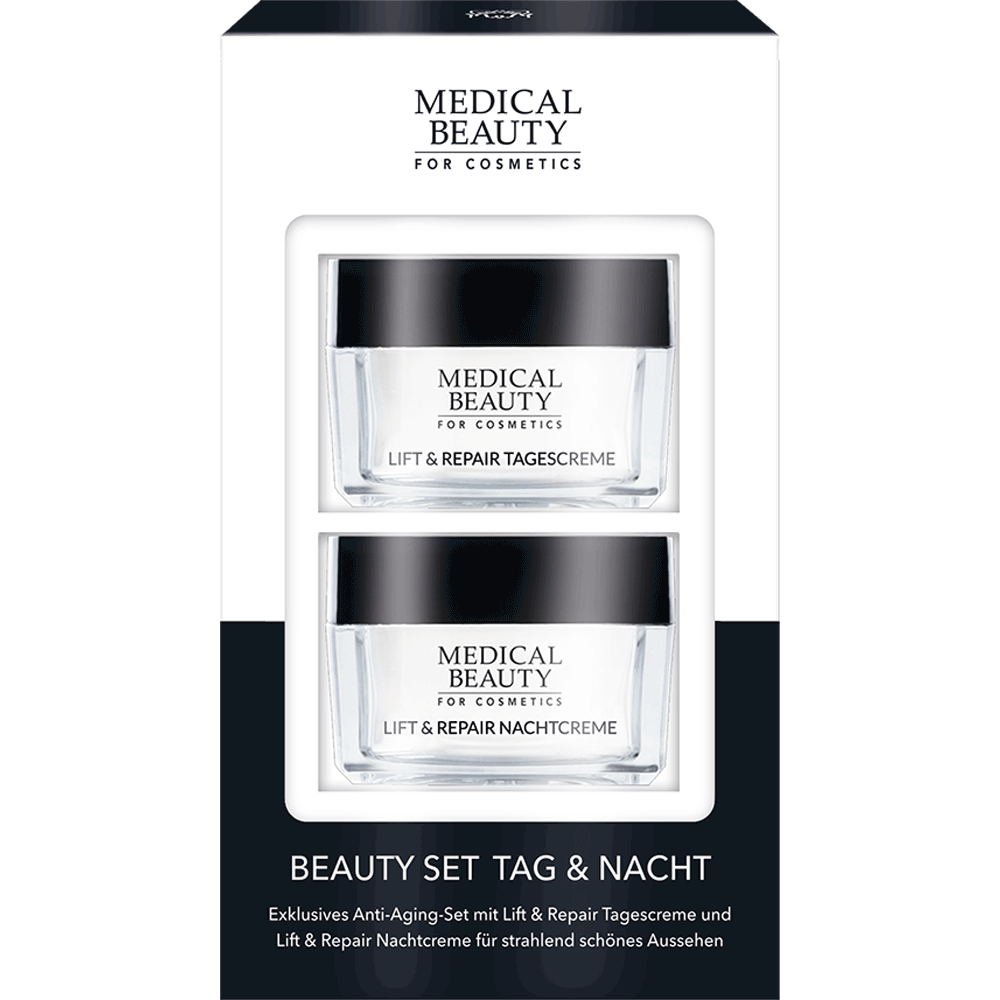 Bild: MEDICAL BEAUTY for Cosmetics Lift & Repair Tag und Nachtcreme