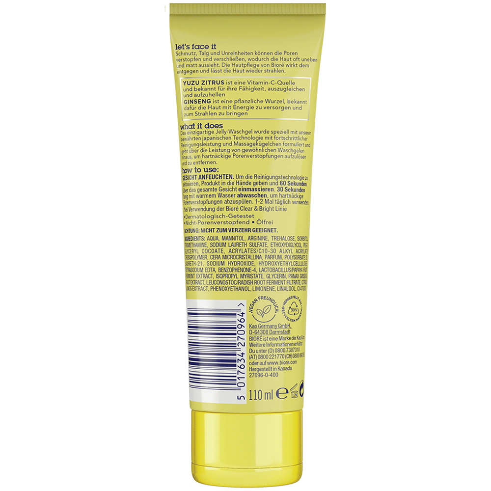 Bild: Bioré Clear & Bright Jelly Waschgel
