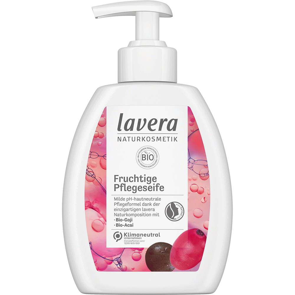 Bild: lavera Fruchtige Pflegeseife Goji&Acai
