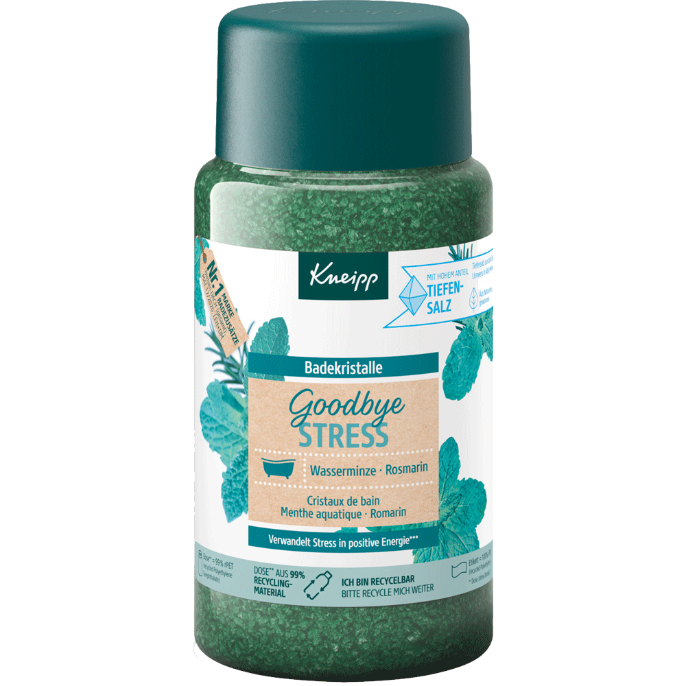 Bild: Kneipp Badekristalle Goodbye Stress