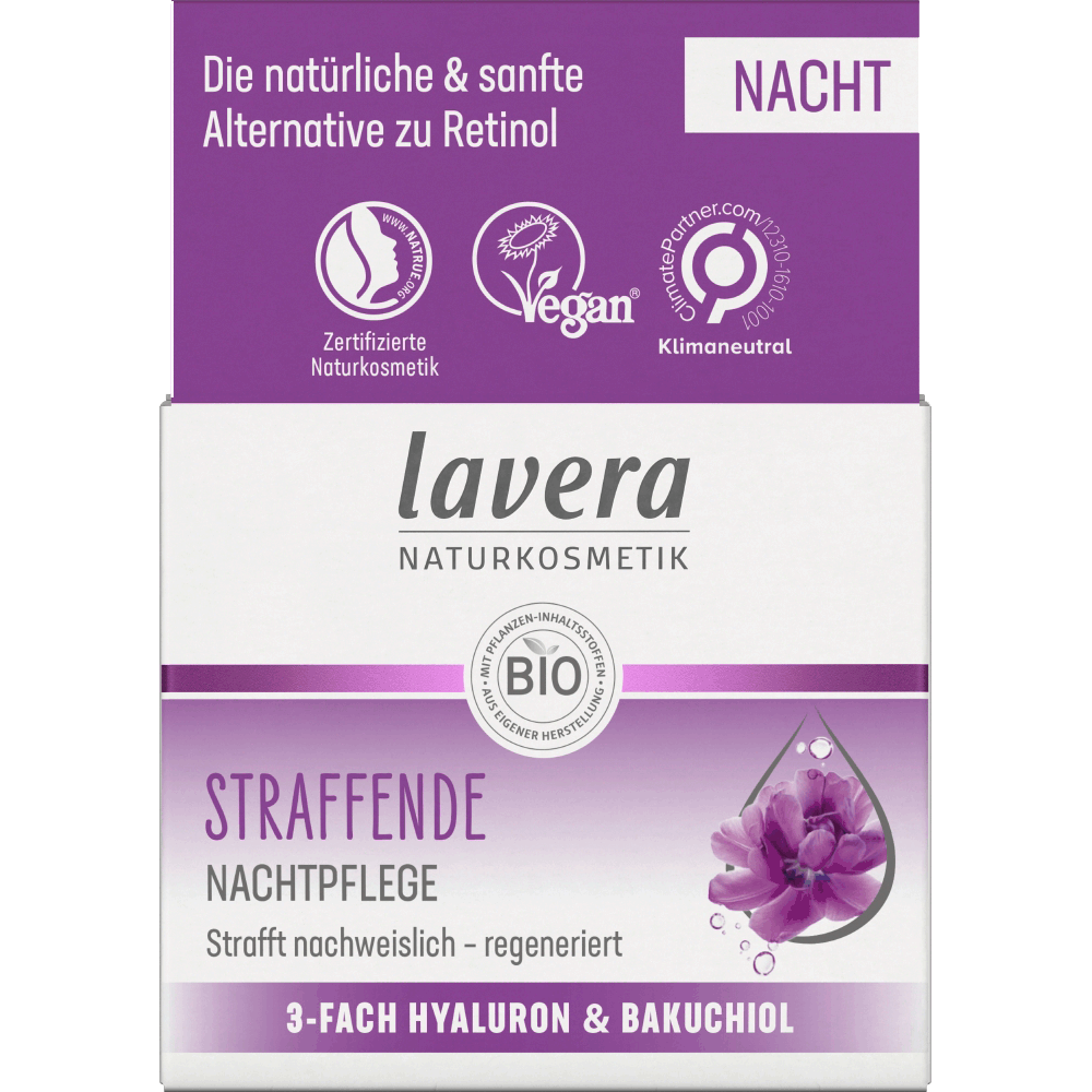 Bild: lavera Straffende Nachtpflege
