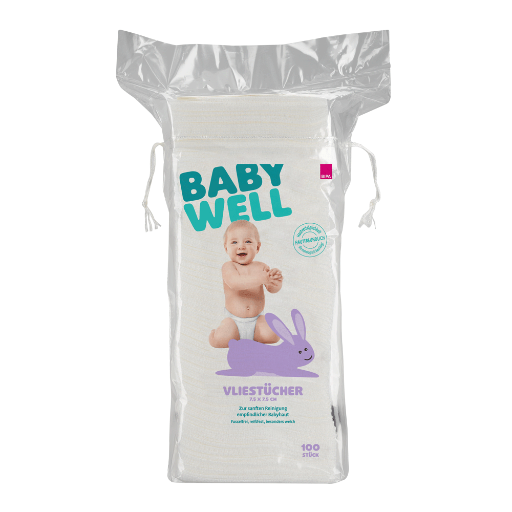 Bild: BABYWELL Vliestücher