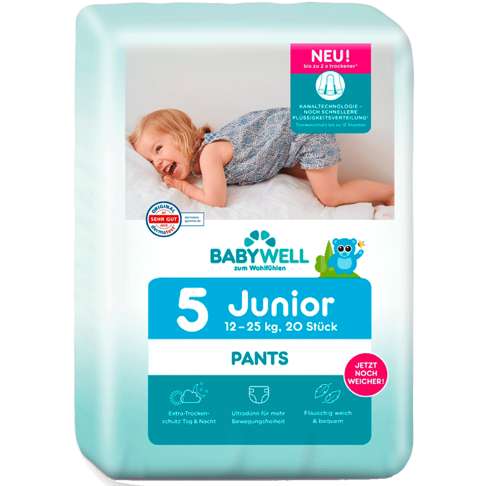 Bild: BABYWELL Pants Junior Gr. 5, 12kg - 25kg