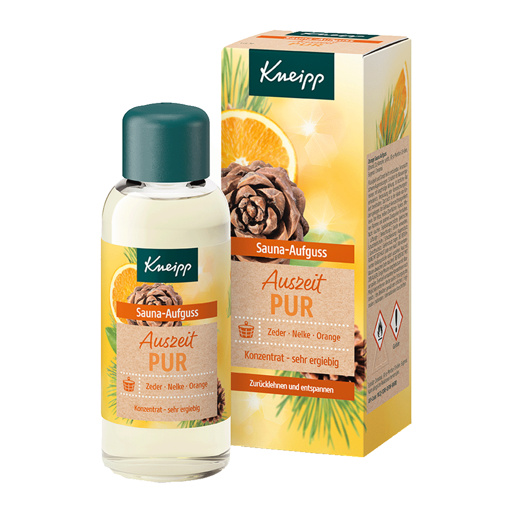 Bild: Kneipp Sauna-Aufguss Auszeit Pur