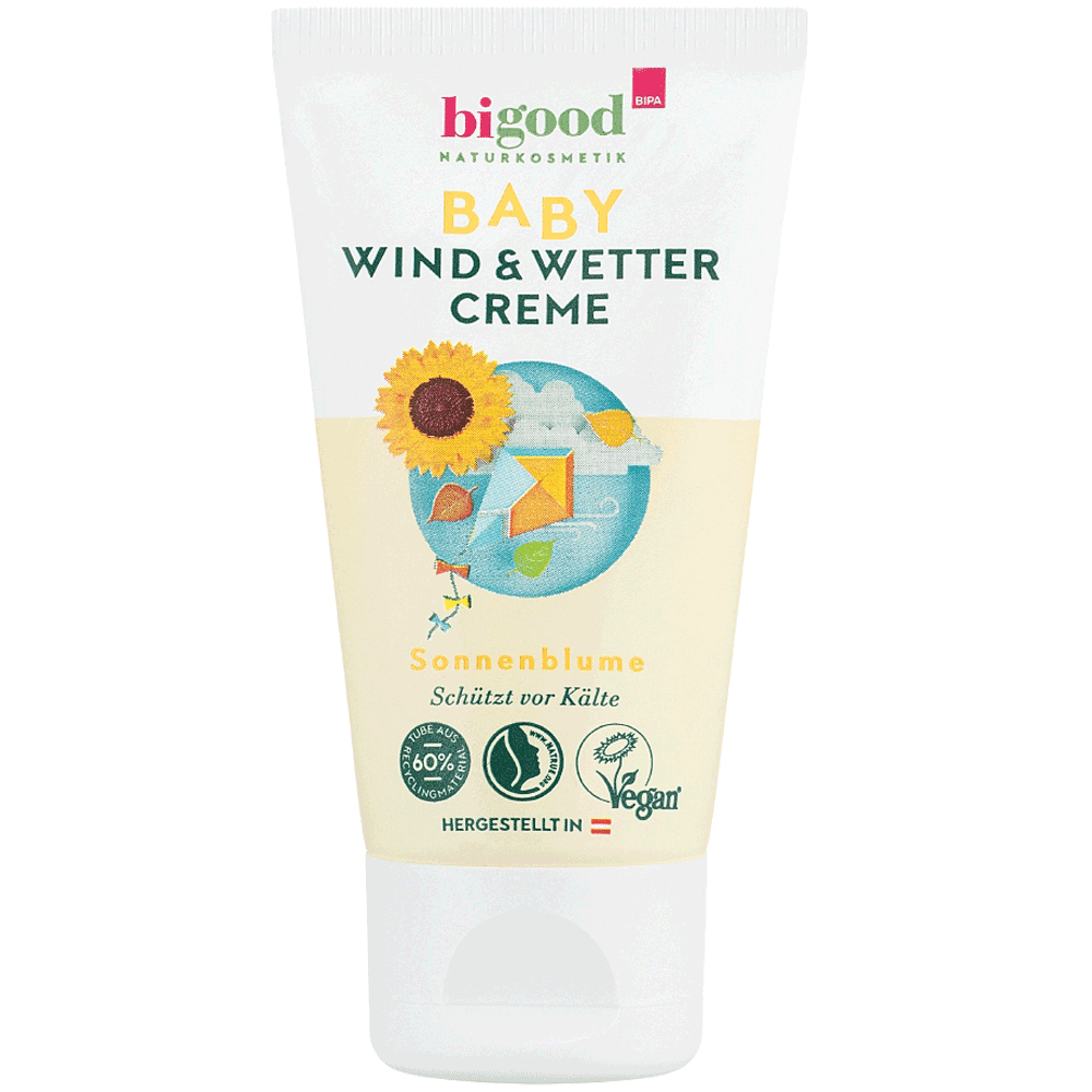 Bild: bi good Baby Wind & Wetter Creme Sonnenblume