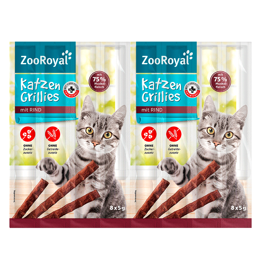 Bild: ZooRoyal Katzen Grillies mit Rind