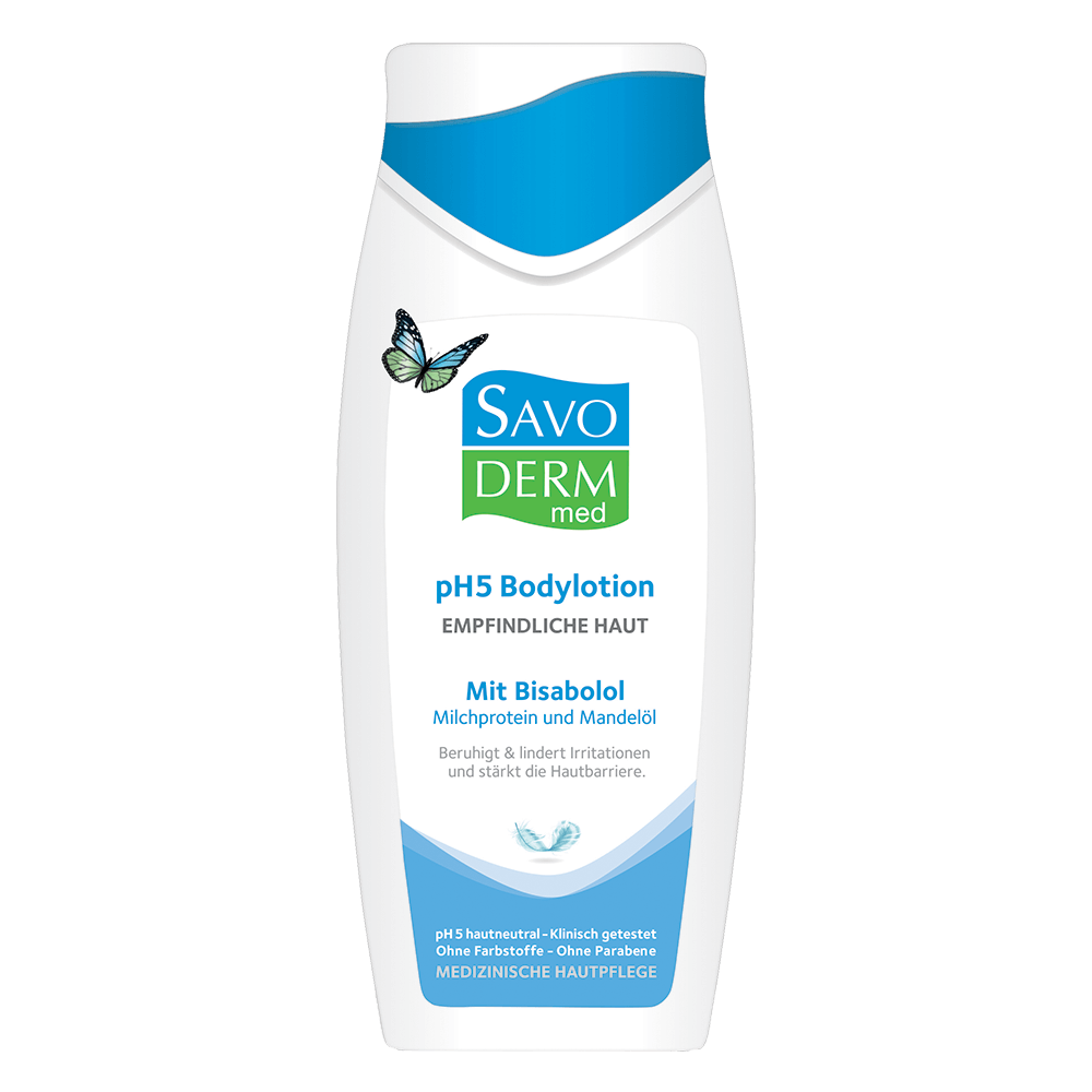 Bild: SAVODERM med pH5 Bodylotion