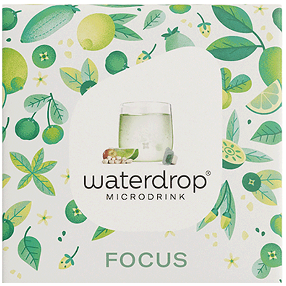 Bild: waterdrop Microdrink Focus Lemon-Lime