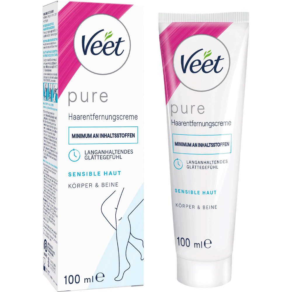 Bild: Veet Silk & Fresh Haarentfernungs-Creme sensible Haut
