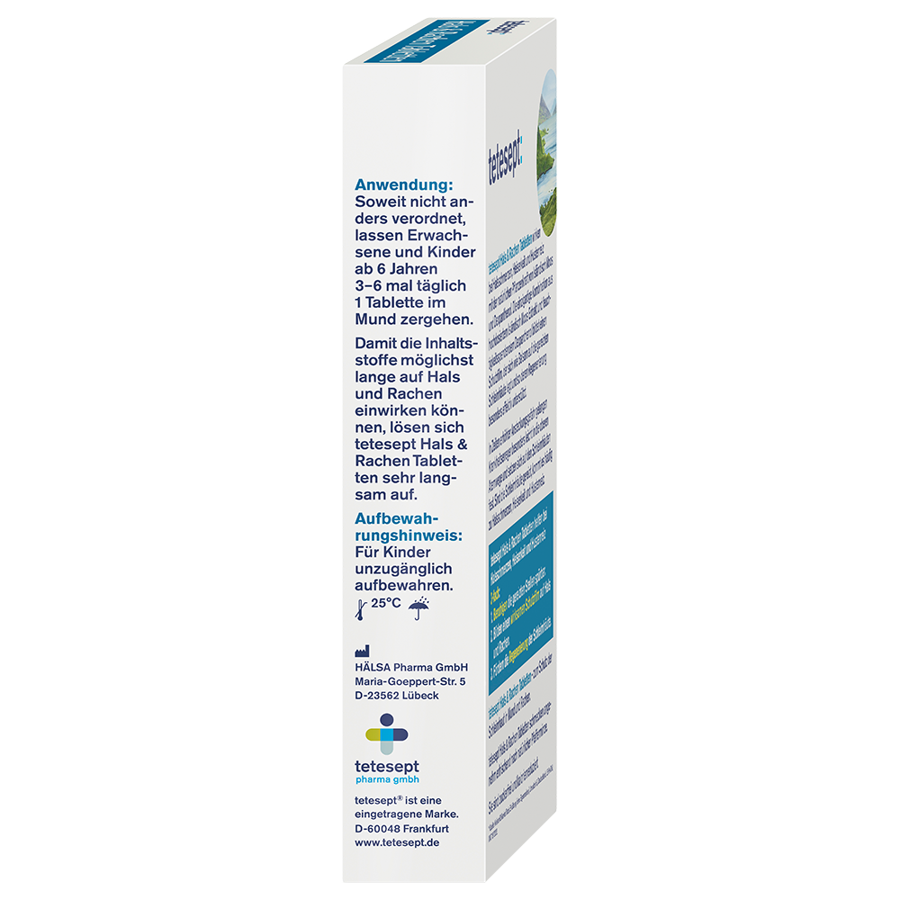Bild: tetesept: Hals & Rachen Tabletten