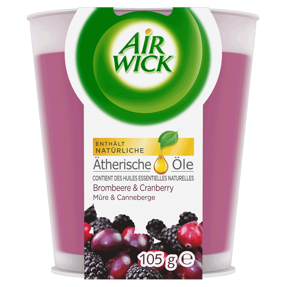 Bild: AIRWICK Duftkerze Brombeere Limited Edition