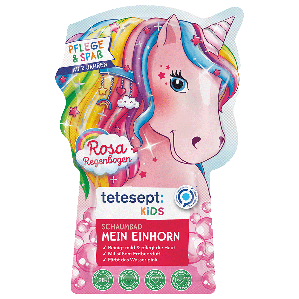 Bild: tetesept: Kids Schaumbad Mein Einhorn