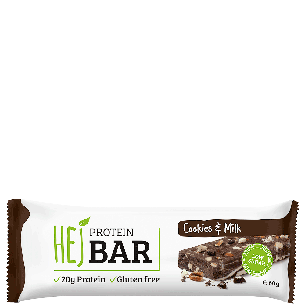 Bild: HEJ Protein Bar Cookies & Milk