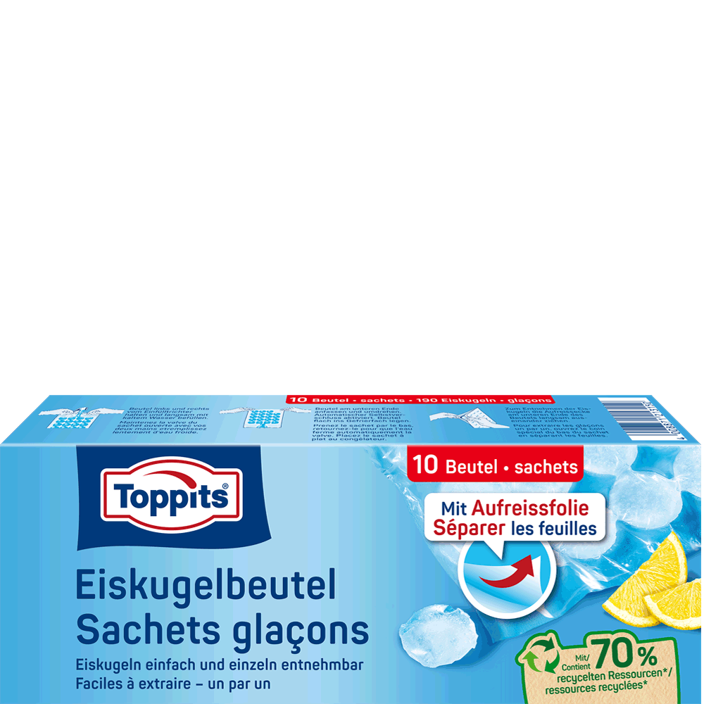 Bild: Toppits Eiskugelbeutel
