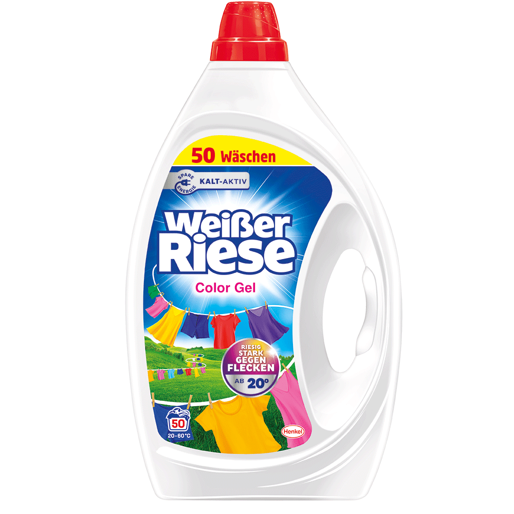 Bild: Weißer Riese Color Gel flüssig