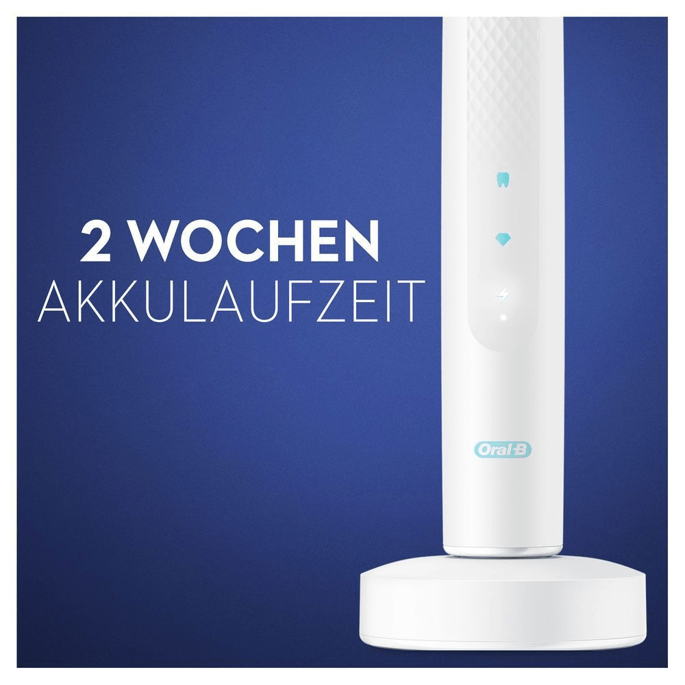 Bild: Oral-B Pulsonic Slim Clean 2000 Elektrische Schallzahnbürste, Weiß 