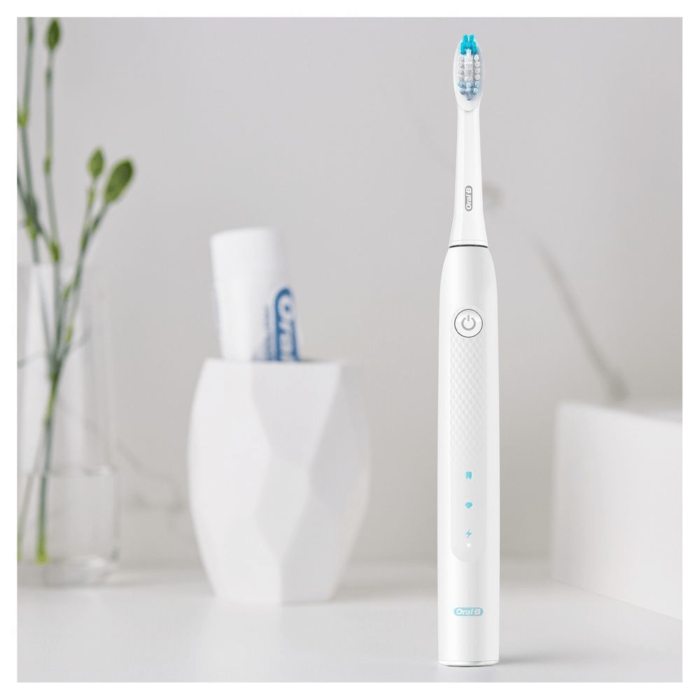 Bild: Oral-B Pulsonic Slim Clean 2000 Elektrische Schallzahnbürste, Weiß 