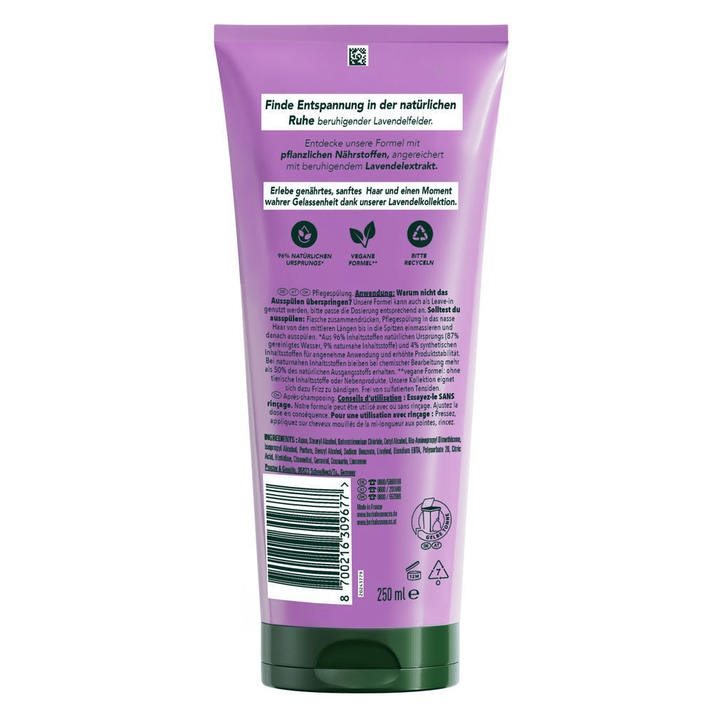 Bild: Herbal essences Sanfte Reinigung Spülung mit Lavendelduft