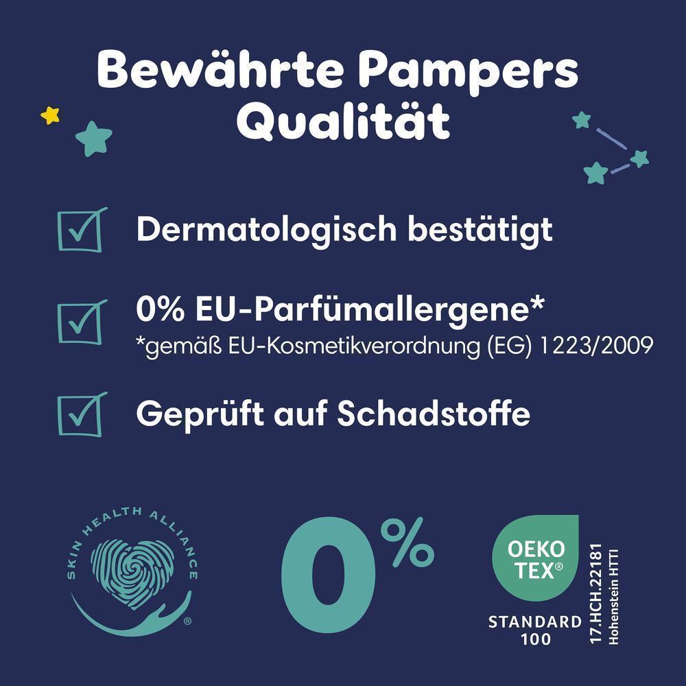 Bild: Pampers Night Pants Größe 6, 15kg+, Monatsbox