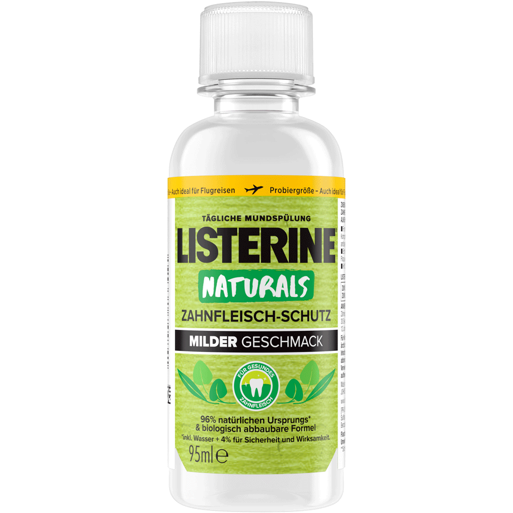 Bild: LISTERINE Naturals Mundspülung Zahnfleisch-Schutz Mini