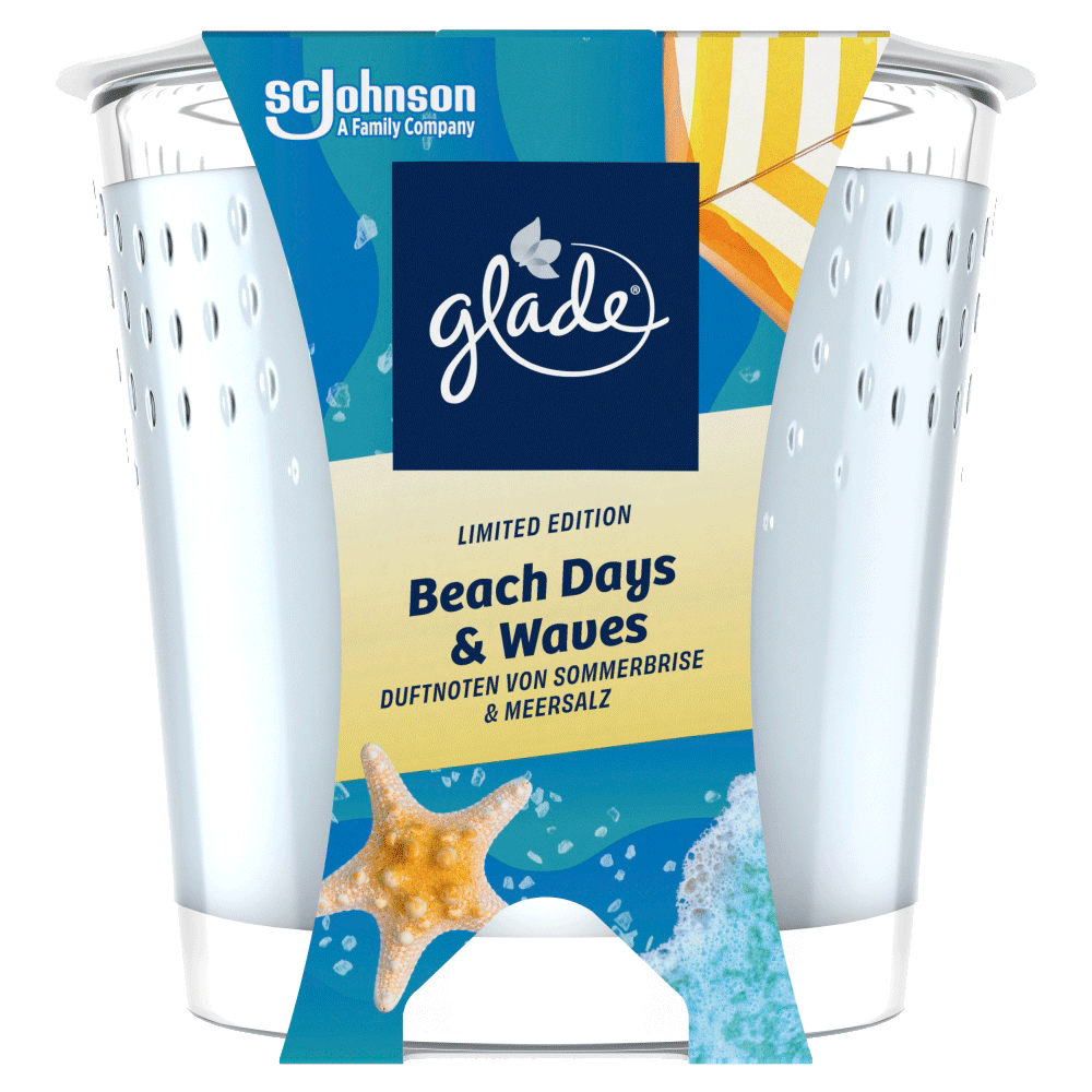 Bild: Glade Duftkerze Beach Days & Waves Limited Edition