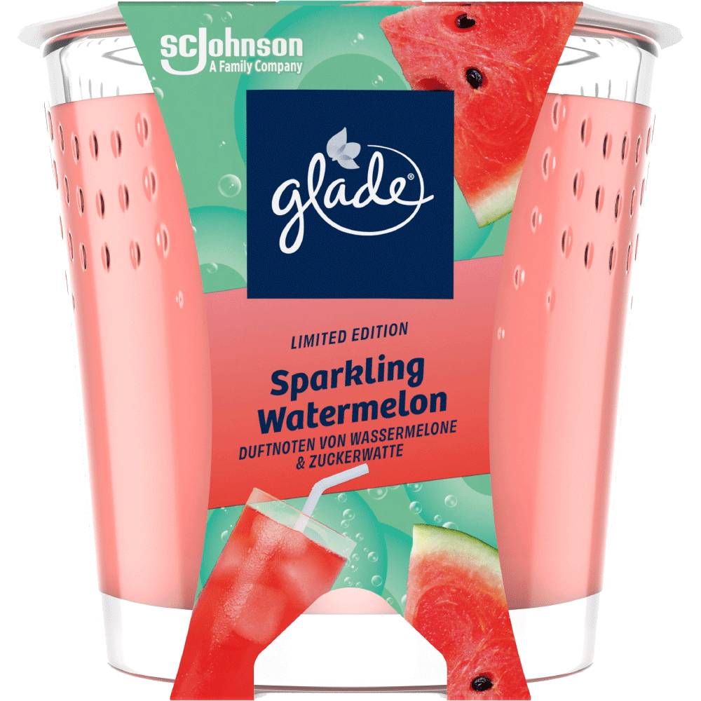 Bild: Glade Duftkerze Sparkling Watermelon Limited Edition