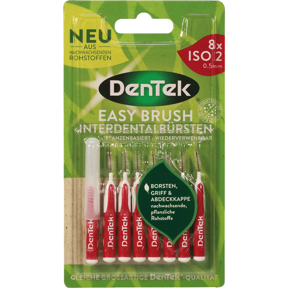 Bild: DenTek Easy Brush Interdentalbürsten ISO 2 0.5 mm