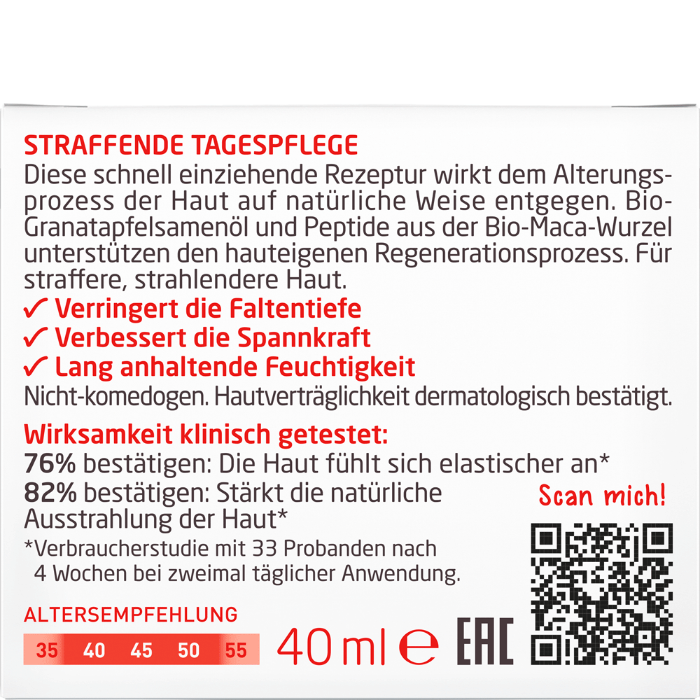 Bild: WELEDA Straffende Tagespflege Granatapfel & Maca- Peptide