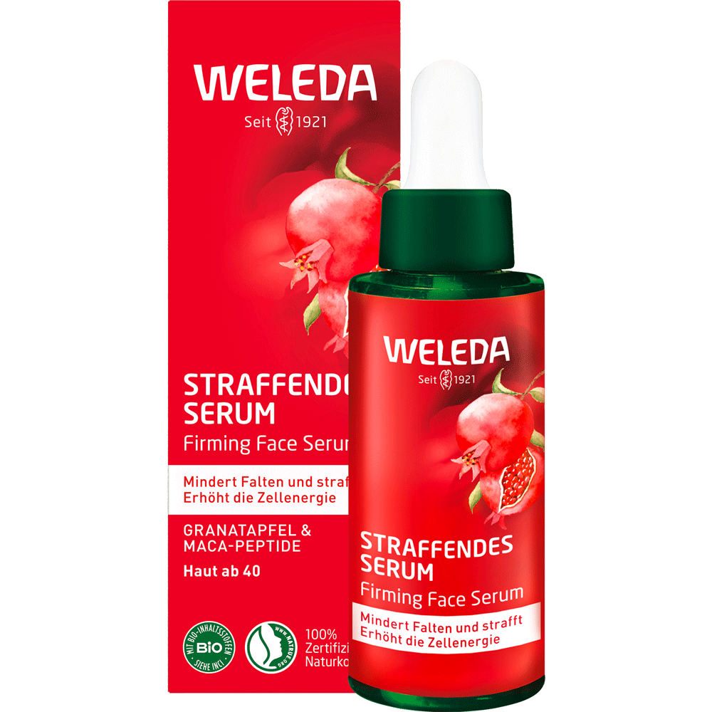 Bild: WELEDA Straffendes Serum Granatapfel & Maca- Peptide
