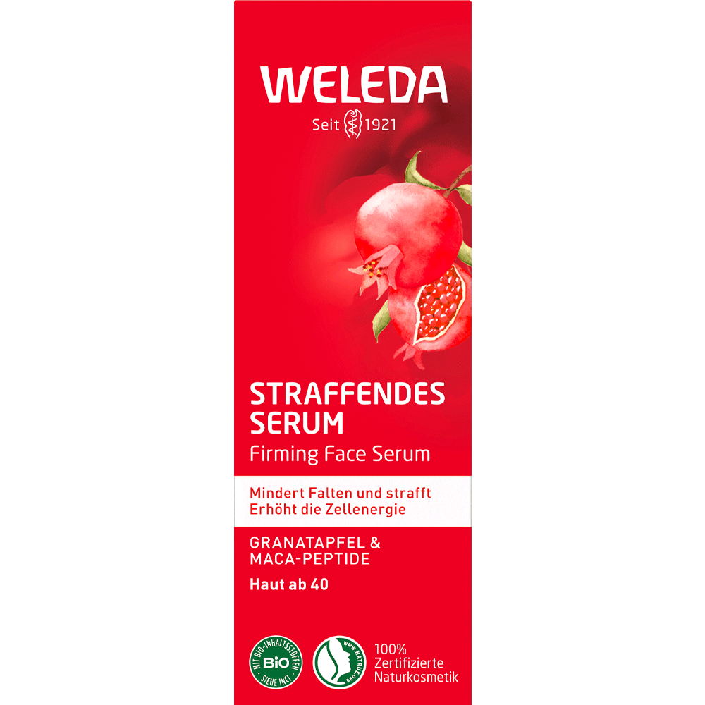 Bild: WELEDA Straffendes Serum Granatapfel & Maca- Peptide