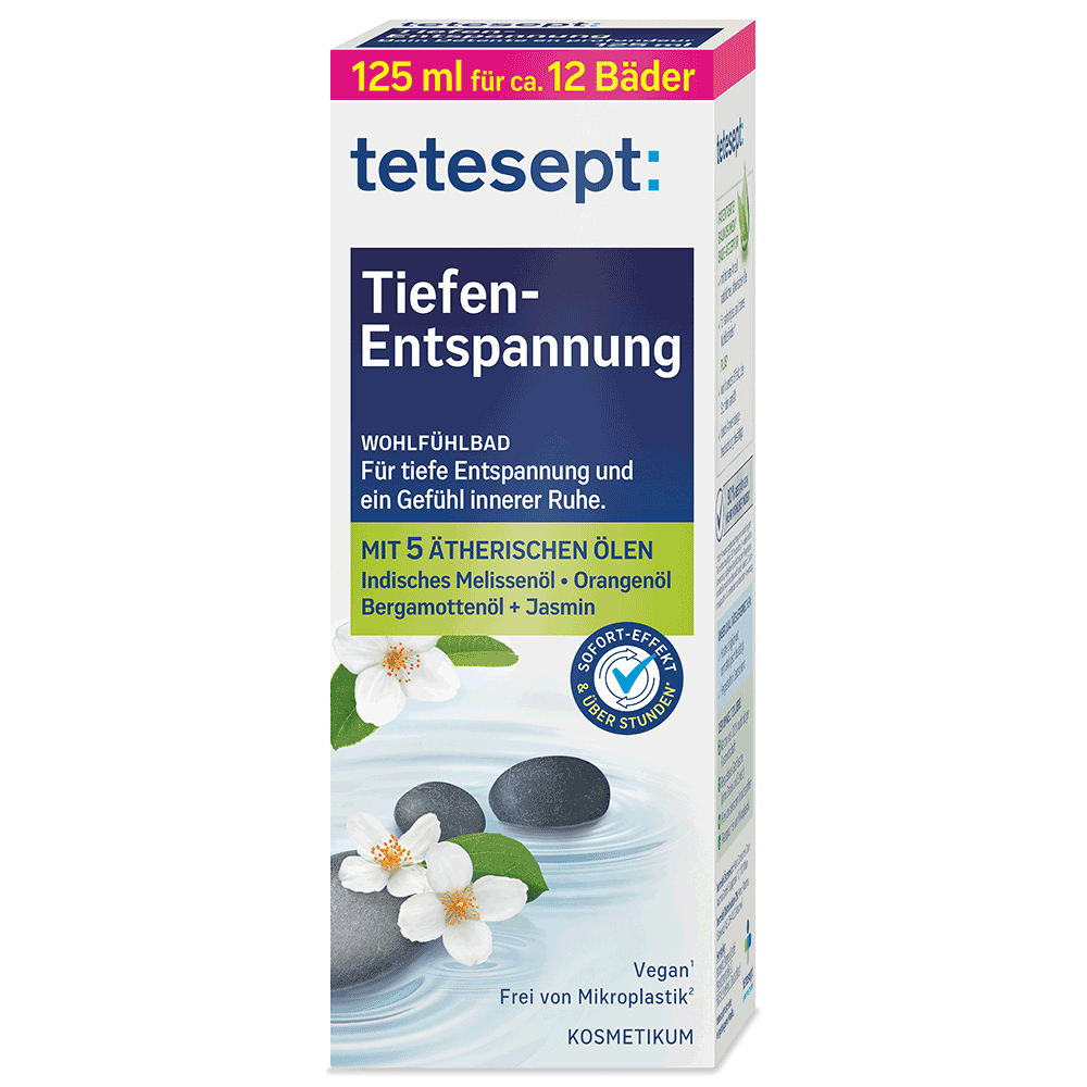 Bild: tetesept: Wohlfühlbad Tiefen-Entspannung